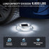 4 Pack 2 IP68 Solar Driveway Lights, Heavy Duty Driveway Lights Solar Powered Color Mode (Cool/Warm White) Waterproof