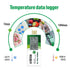 Freshliance Temperature Data Logger LCD Single Use with PDF Report 7Days 1Pack Fresh Tag1D