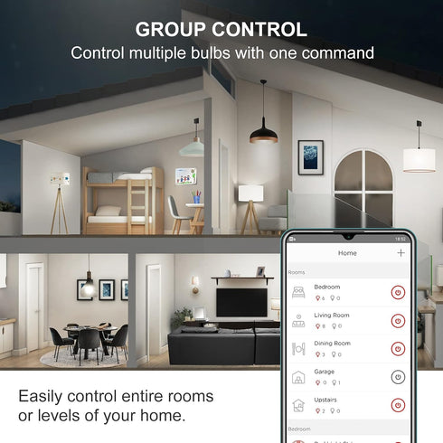 Sengled Bulbs, 60W A19 Bulb, 4 Pack Zigbee Smart Light Smart Hub Required, Works with SmartThings and Echo
