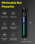 3.6V Set 1/4'' 3 Settings, 1500mAh 12 S2 HOTO Electric Screwdriver Rechargeable, Cordless Screwdriver USB-C, Hex Bits