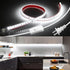 24in Under Cabinet Lighting Strip Plug in with Switch Self-Adhsive Waterproof AC