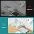 SUPEASY 3 Tier Desk Organizer - White Mesh Paper/File Organizer with Handle & 3 Pen Holders for Office Supplies
