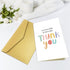 Obbyidk Funny Thank You Card for Women Men, Cute Thank You Card for Him Her, Appreciation Card for Teacher Friend Boss