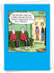NobleWorks Humorous Retirement Greeting Card with Envelope, 5 x 7 Inch (1 Card), Good Luck Cloning Lab C6362RTG-US