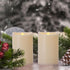 3" 4" x Single Flickering Flameless Candles with Remote and Timers, Waterproof Outdoor Indoor Battery Operated LED