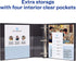 Avery Heavy-Duty 3 Ring Binder, 3 Inch One Touch Slant Rings, 1 Black Binder, 3.5" Spine (79100)