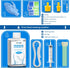 Printhead Cleaning Kit, 150ml Best Printer Cleaning Kit for Epson, HP, and Canon Inkjet Printers
