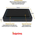 ReignDrop Ink Pad for Baby Footprint & Handprint, Impressive Keepsake Stamp for Infant & Kids, Smudge Proof, Acid Free