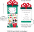 Set 8 Big Dot of Happiness Christmas Pets - Cats and Dogs Holiday Party Money and Gift Card Sleeves - Nifty Gifty Card