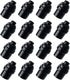 E26 E27 Light Socket,16-Pack Black Edison Retro Pendant lamp Holder, E26 E27