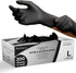 Black Nitrile Disposable Gloves | 200-Pack | Latex-Free for Medical, Surgical, Food Prep, Tattoo