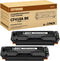 Replacement CF410A 410A Black Compatible Toner Cartridges for Color Pro MFP M477fdn M477fdw (2 Pack)