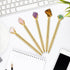 Glenmal 10 Pcs Crystal Pens, Inspirational Diamond Fancy Pens for Graduation Gift, Gold