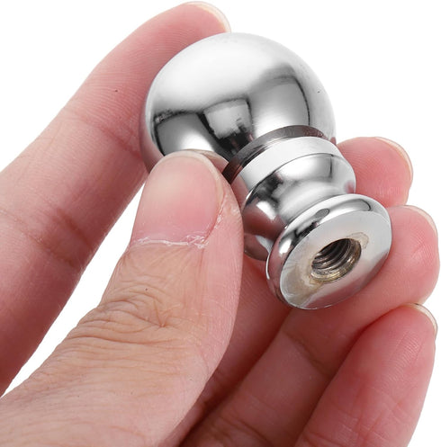 Angoily Ball Lamp Finial Cap Knob for Lamp Shade Top,Solid Lamp Finial Screw Finial for Table or Floor Lamps Harp