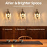 YUASDUU w/E26 Outdoor Lights for House, Exterior Lighting Fixtures Exterior Waterproof Wall Lanterns Wall Sconce