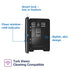 H2, 553028 Tork Xpress Multifold Hand Towel Dispenser Black One-at-a-Time Dispensing, Elevation Range