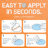 3 3 (Pack 5) ExpressionMed - Adhesive Patches for Libre & Libre Plus Overpatch of - Made in the USA, Waterproof