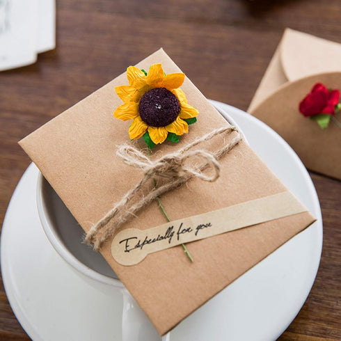 Brown Kraft Invitation Envelopes | 100 Pack | 5.25 x 7.25 | Used for Weddings, Invitations, Baby Showers