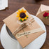 Brown Kraft Invitation Envelopes | 100 Pack | 5.25 x 7.25 | Used for Weddings, Invitations, Baby Showers