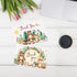Hunanyume 50 Pack 4x6 Inch Woodland Thank You Cards with Envelopes & Stickers - Cute Forest Animals Assorted Bulk