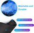 Large Extended Gaming Mouse Pad, Non-Slip Waterproof Rubber Base, Stitched Edges, Colorful Starry Sky