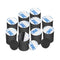 Flexible Magnetic Tape A+B, Round Stickers with Adhesive Backing, Easy Peel and Stick, Magnetic Stickers for Fridge,
