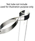 EISCO Economical Stainless Steel Spring Clip Test Tube Holder with Wooden Handle