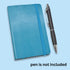 RICCO BELLO 2-Pack Mini Pocket To Do List Faux Leather Notebook, Undated, for Office, Home, School