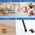 10 1-1/2" (39 mm) Pcs Round Chair Leg Tips Caps, Silicone Rubber Furniture Leg Floor Protectors, Reduce Noise Folding