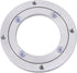 ChiweiJ (4 inches*H8.5MM) Heavy Duty Aluminium Alloy Rotating Bearing Plate, Round Table Turntable for Dining Cake