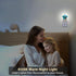 Losthll Sea Turtle Corals Night Light Plug-in Dusk to Dawn Smart Sensor White Led Nightlight for Bedroom Bathroom