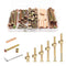 CZXNBI Crib Screws Hardware Replacement Kit - 26 Set Baby Bed Frame Bolts,Barrel