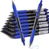 G-103 50 Pack Retractable Gel Pens - 0.5mm Fine Point Blue Ink for Smooth Writing in School and Office