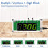 4-Digit MiOYOOW DIY Digital Clock Kit with Acrylic Shell, Electronics Alarm Clock Soldering Practice Kit