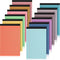 Fuutreo 12 Pcs Legal Pad Writing Notepads, 5" x 8", 50 Sheets/Pad, Narrow Ruled, Multicolor Lined Note Pad for School