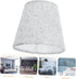 WOONEKY Elegant Lampshade Cover Stylish Cloth Light Fixture for Table Floor and Wall Lamps for Living Rooms Bedrooms