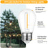 Mlambert LED String Light Bulbs, Shatterproof Outdoor S14 Replacement, Waterproof 1W, 15 Pack