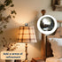 CQnodoit 3 M6 0.98" Silver Metal Ball Lamp Finials Pcs Screw-On Lighting Toppers Thread Diameter Decorative Knob