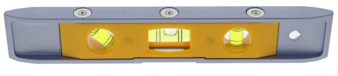 IDEAL Electrical 35-205 Torpedo Level - 9 in. Aluminum Frame with 45 Degree Miter Reading, Earth Magnets, Vial