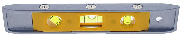 IDEAL Electrical 35-205 Torpedo Level - 9 in. Aluminum Frame with 45 Degree Miter Reading, Earth Magnets, Vial