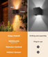 3 5000mAh 2 Pack FULEN Motion Sensor Wall Light with Remote Control Colors Wireless Wall Lamp LED Indoor Up and Down