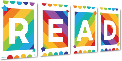 Sproutbrite Classroom Decorations - Reading Poster for Teachers, Bulletin Board & Wall Decor for Schools