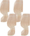Toddmomy 4pcs Solid Wood Carved Furniture Legs for Tea Table Bathroom Vanity
