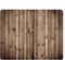 Rustic Wood Gaming Mousepad, Vintage Knotty Wood Mouse Pad for Computer Desk, 9.5 x 7.9 Inch