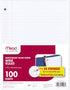 Mead Loose Leaf Paper, Wide Ruled Filler Notebook Paper, 100 Sheets, 8" x 10-1/2"