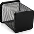 Nicunom 12 Pack Metal Pen Holder - Square Mesh Pencil Cup Desk Organizer for Office, Black