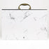 U Brands Fashion Expandable File Folder, Legal Size, 19 Pockets, Stylish Marble Print