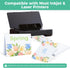 50 Pack 5" 7" A7 Ohuhu Blank White Cards and Envelopes - x Heavyweight Folded Cardstock and Envelopes for DIY Greeting