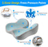 Tailbone Seat Cushion for & Sciatica Pain Relief - Plush Yet Supportive Ergonomic Memory Foam Chair Cushions for Office