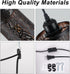 Industrial Black Plug in Pendant Light Vintage Mini Black Gold Hanging Lighting Rustic Hollow-Carved Cylinder Plug